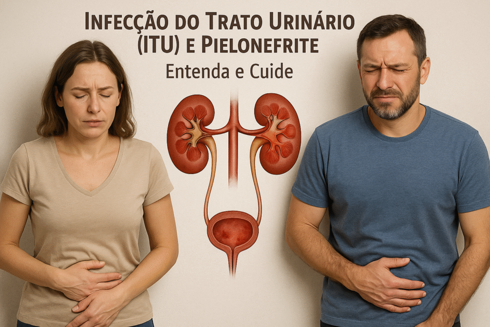 Infecção do Trato Urinário (ITU) e Pielonefrite: Entenda e Cuide